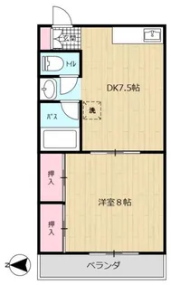 トーシンコーポ春日部【2階】の間取り