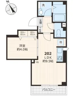 DOLCEVITA・HK【2階】の間取り