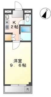 プチリヴェール田町【3階】の間取り