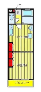 名弘マンション【4階】の間取り