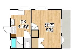 アートエスポワール【2階】の間取り