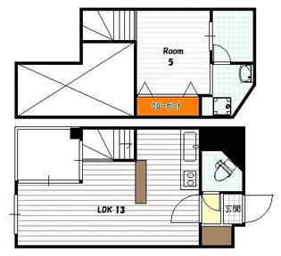 マンハッタンファンタジー【3階】の間取り