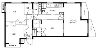 ダイヤモンドメゾンときわ台【1階】の間取り
