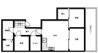 プチメゾンK【4階】の間取り