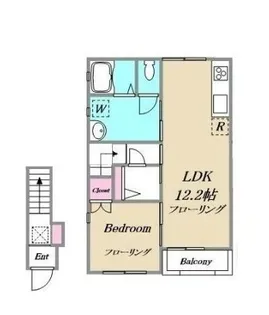 グランシャンT・S【2階】の間取り
