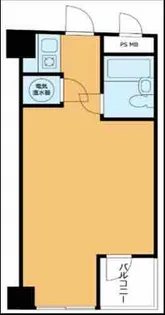 スターコート日本橋【6階】の間取り