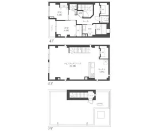 リュクサンブール道灌山の間取り