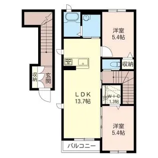 ソフィア【2階】の間取り