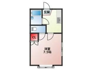 クリスタル12【2階】の間取り
