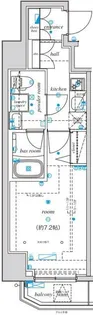 エル・グランジュテ新宿【12階】の間取り