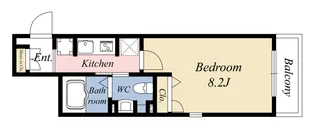 ベルナハイム【2階】の間取り