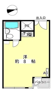 ストーク麻布K&S【4階】の間取り