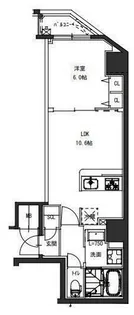 S-RESIDENCE駒込六義園【5階】の間取り