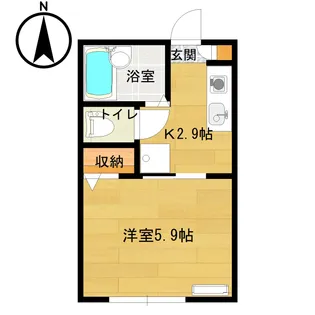 O・Nハウス【2階】の間取り