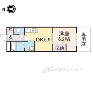 モアイースト5【1階】の間取り