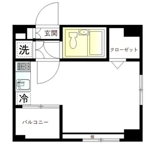 YM月島【1階】の間取り