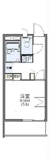 レオパレスウイング城南【2階】の間取り