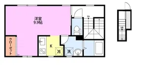 モンレーブ【2階】の間取り