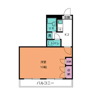 ベンデュールI【1階】の間取り