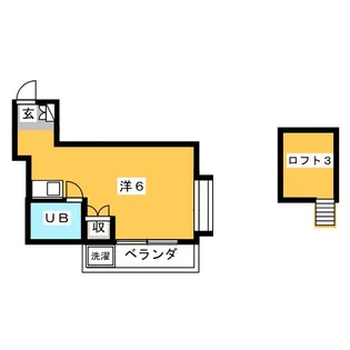 カーサ109【2階】の間取り