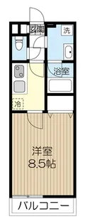 アムール ブリエ【2階】の間取り