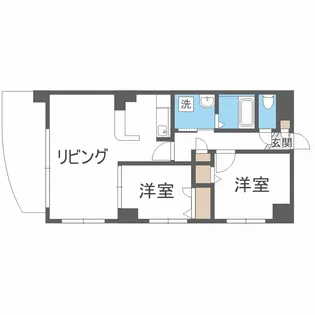 ファーストプレイス【2階】の間取り
