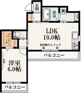 ヘーベルメゾン西荻窪【4階】の間取り