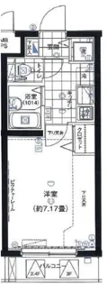 ガリシア江古田【1階】の間取り