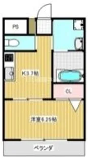 ナチュライフ北斗【2階】の間取り