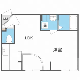 GRANDWOOD KANON【1階】の間取り