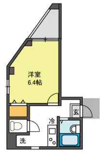 第37シンエイビル【3階】の間取り