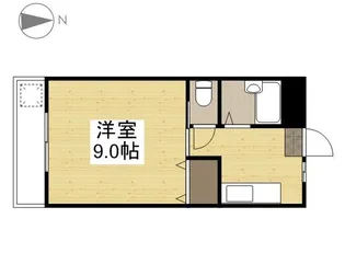 ラ・メール神田【4階】の間取り