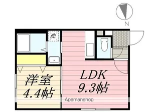 YUGO’S中島【5階】の間取り