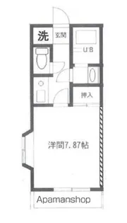KSGマリーン内山【2階】の間取り