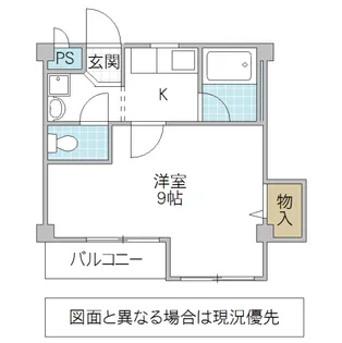 グランパルAZ V【1階】の間取り