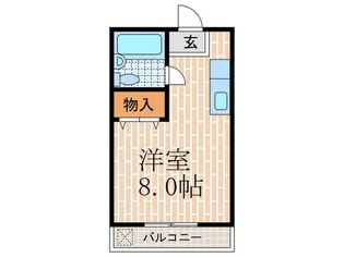 タケトミ観月橋【1階】の間取り