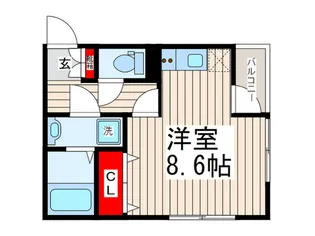 カバロネロ【1階】の間取り