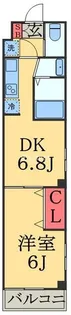 DAIYARESIDENCECHIBA【2階】の間取り