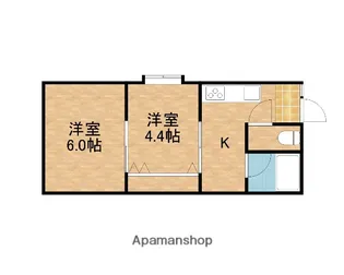 ハイツリブ【1階】の間取り