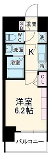 プレサンス名古屋ルクソリア【2階】の間取り