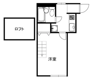 アルファスペース【2階】の間取り