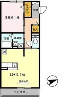 ヴィクトワール【3階】の間取り