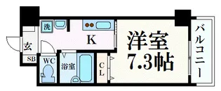 GP栄本町通り【9階】の間取り