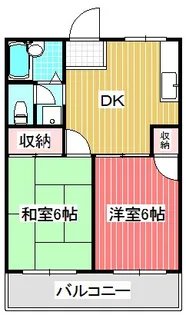 ル・ランス【2階】の間取り