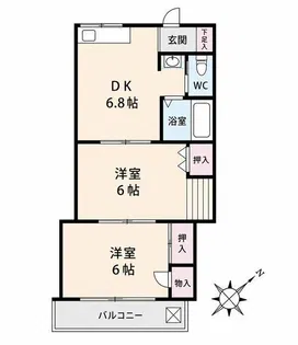 花みずき5【3階】の間取り