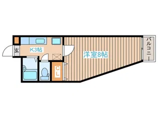クレール台原【1階】の間取り