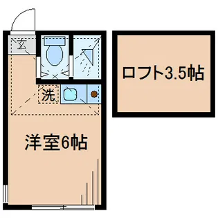 さくら元住吉【2階】の間取り