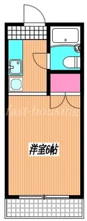 小林ハイツ北野【2階】の間取り