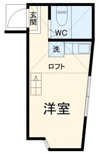 オアシス戸部B【1階】の間取り