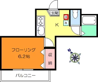 セピアコート【3階】の間取り
